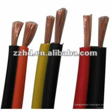 verseilte flexible kupferkabel 2 kern rot gelb schwarz farbe pvc isoliert kabel